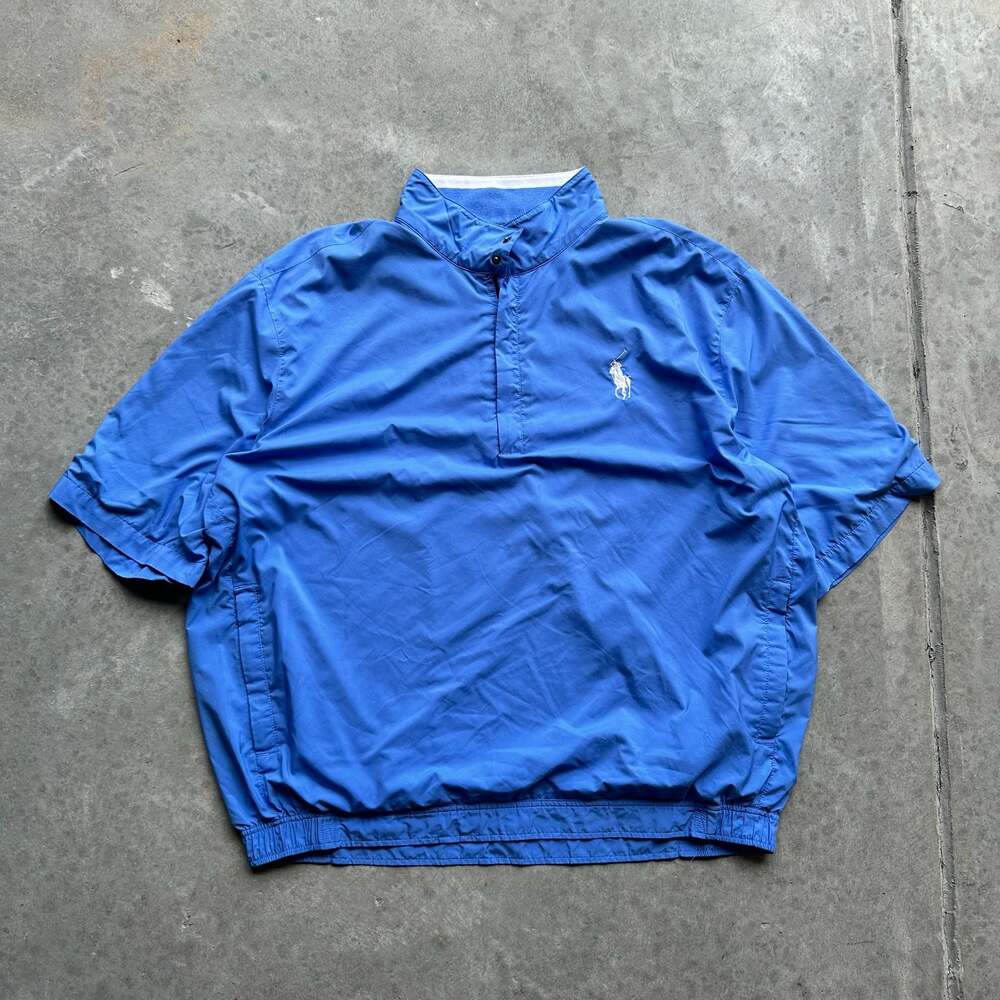 Polo Golf Ralph Lauren Short Sleeve 1/4 Zip Windbreaker Pullover